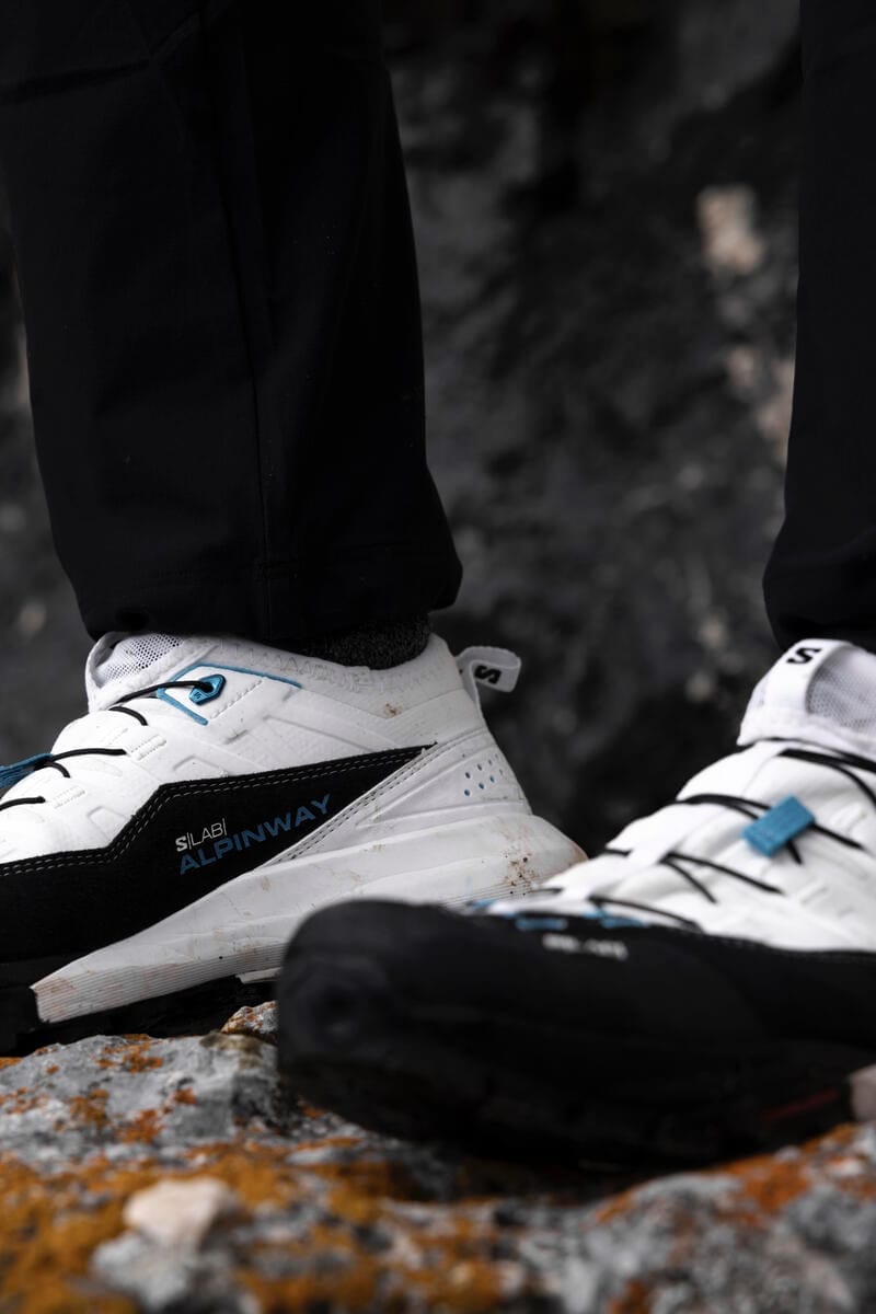 SALOMON｜ (S/LAB ALPINWAY (White/Black/Transcend Blue) ( Salomon Unisex S/Lab Alpinway White/Black/Transcend Blue